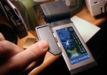 контроллера IEEE 1394 ExpressCard с адаптером в слот 54мм